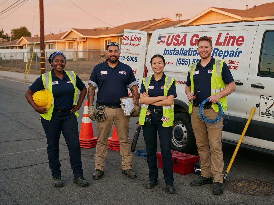 Gas Line Installation company in Molino, FL